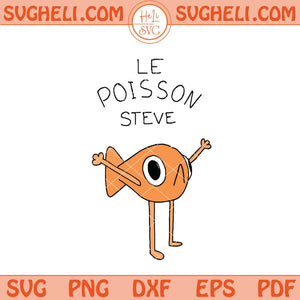 Funny Fish Le Poisson Svg Funny Fish for Kids Svg Png Dxf Eps Files