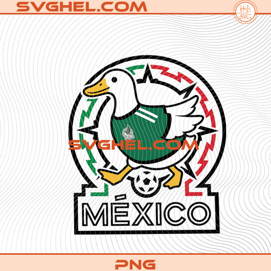 Funny Mexico Soccer Goose Png Game Day Mexico Png