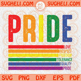 Gay Pride Svg LGBT Svg Gay Svg LGBT Pride Svg Rainbow Svg Png Dxf Eps Files