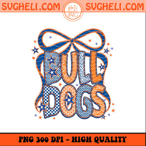 Georgia Bulldogs Coquette Bow Png Bulldogs With Bow Png Sublimation Design