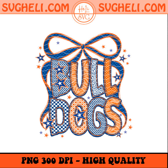 Georgia Bulldogs Coquette Bow Png Bulldogs With Bow Png Sublimation Design