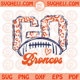 Bundle Svg Go Leopard Football Svg Set Go Football Leopard Svg Png Sublimation Dxf Eps All 32 Teams Files