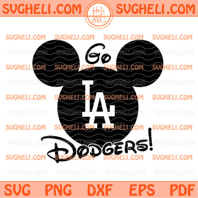 Go Los Angeles Dodgers Svg LA Dodgers Baseball Svg