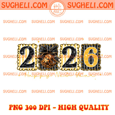 Gold Happy New Year 2026 Png Trendy New Year New Praise Png