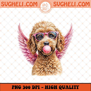 Goldendoodle Coquette Png Coquette Valentines Png Sublimation Files