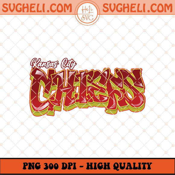 Graffiti Chiefs Super Bowl LIX Png Chiefs Champions 2024 Png Sublimation Files