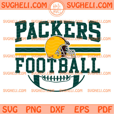 Green Bay Packers Football Svg Packers Football Svg