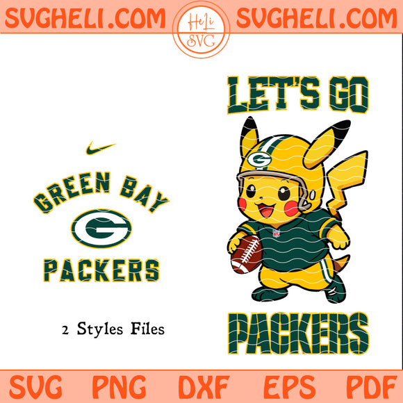 Green Bay Packers Pokemon NFL Svg Green Bay Packers Svg
