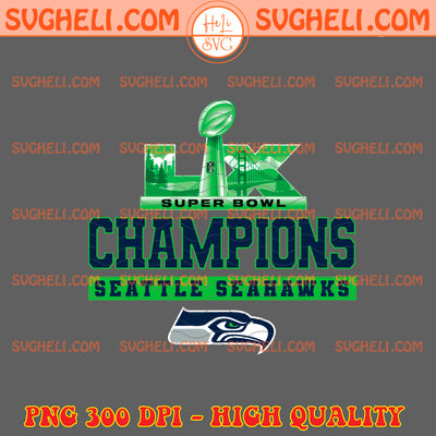 Green Super Bowl LX Champions Seattle Seahawks Png
