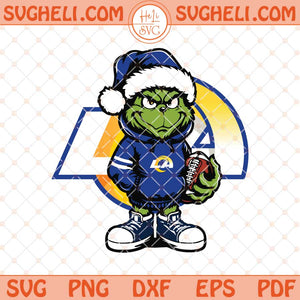 Grinch Los Angeles Rams Svg Los Angeles Rams Football Svg Png Dxf Eps Files