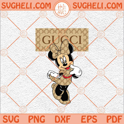 Gucci Mickey Mouse Logo Svg Disney Gucci Svg Gucci Minnie Svg Png Dxf Eps Files