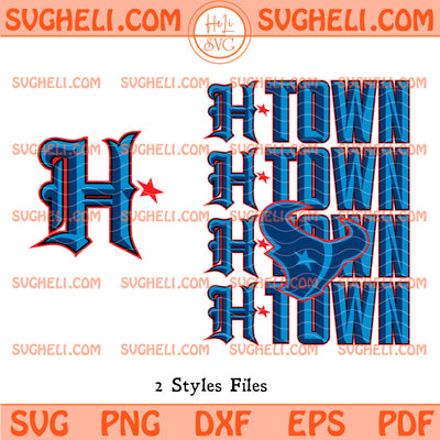 HTOWN Football Svg Houston Texans Game Day Svg