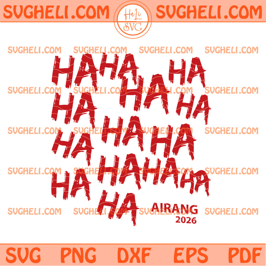 Hahaha Arirang 2026 Svg BTS Arirang World Tour 2026 Svg