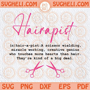 Hairapist Definition Svg Hairstylist Svg Hairdresser Svg Cricut Png Dxf Eps Files