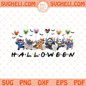 Halloween Friends Svg Horror Movie Svg Horror Characters Svg Dxf Eps Files