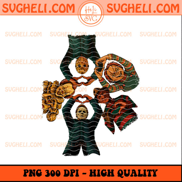 Halloween Heart Hands Album Png Michael Myers Halloween Png