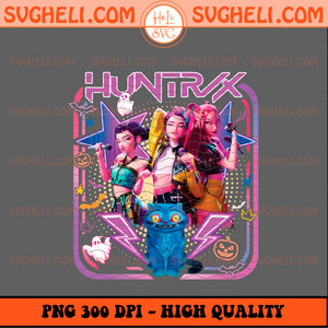 Halloween Kpop Demon Hunters Huntrix Png Saja Girls Png