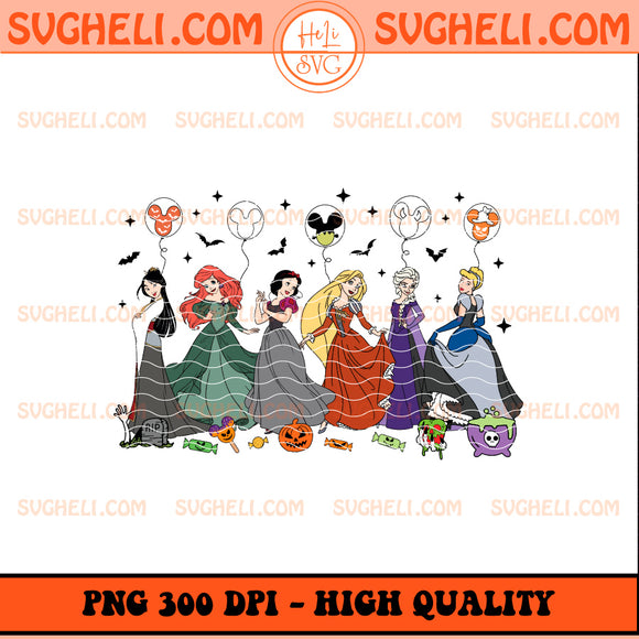 Halloween Princess Friends Png Disney Princess Halloween Png