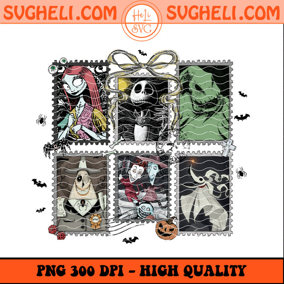Halloween The Nightmare Before Christmas Bow Png