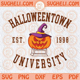 Halloweentown University Est 1998 Svg Retro Halloweentown Svg Png Sublimation Dxf Eps Files