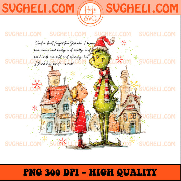 Hand Drawn Christmas Grinch Png Funny Grinch Png