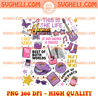 Hannah Montana 20Th Anniversary Png Disneyland Family Png