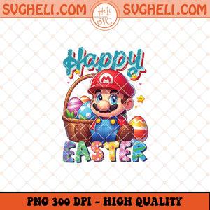 Happy Easter Mario Png Mario Easter Bunny Png Sublimation Files