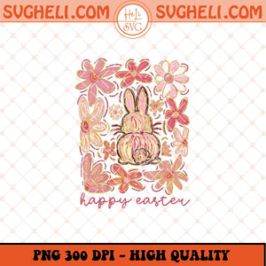 Happy Easter Png Boho Easter Png Glitter Easter Coquette Png Sublimation Files