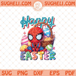 Happy Easter Spiderman Png Spiderman Easter Bunny Png Sublimation Files