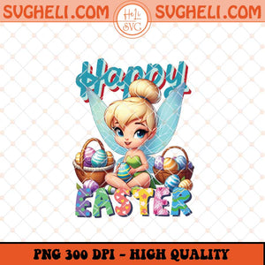 Happy Easter Tinkerbell Png Tinkerbell Easter Bunny Png Sublimation Files