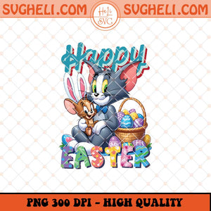 Happy Easter Tom And Jerry Png Tom And Jerry Easter Png Sublimation Files