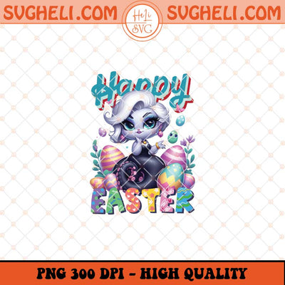 Happy Easter Ursula Disney Png Ursula Easter Bunny Png Sublimation Files