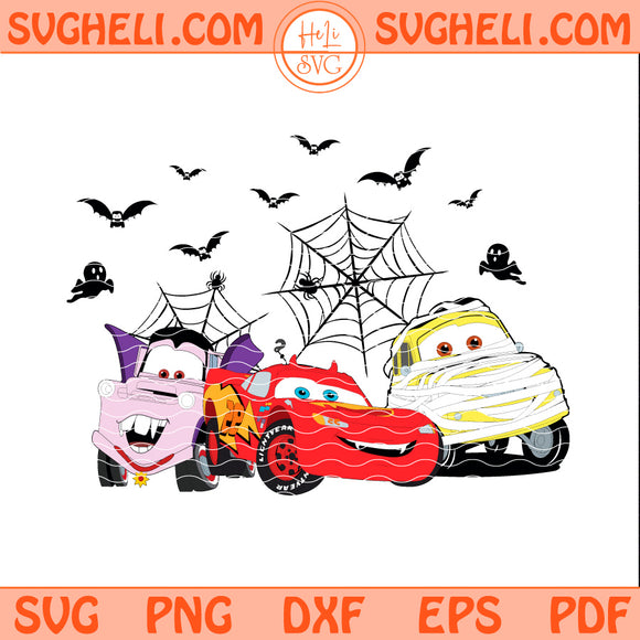Happy Halloween Cars Svg Halloween Masquerade Svg