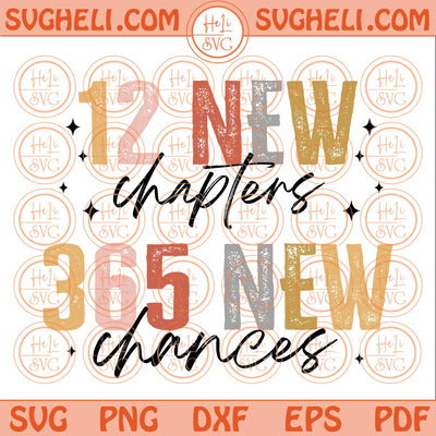 Happy New Year Svg Hello 2024 Christian Svg Bible Blessed Svg Png Dxf Eps Files