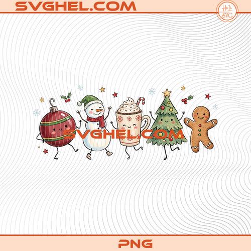Cute Christmas Doodles Png Happy Smiling Doodles Png