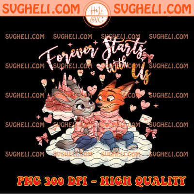 Happy Valentine Disney Zootopia Png Nick And Judy Png