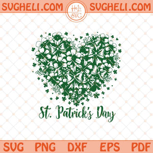 Heart Coquette Bow Patrick's Day Svg Coquette St Patrick Svg Png Dxf Eps Files