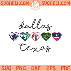 Heart Dallas Texas Svg I Love Dallas Svg Retro Dallas Svg Png Dxf Eps Files