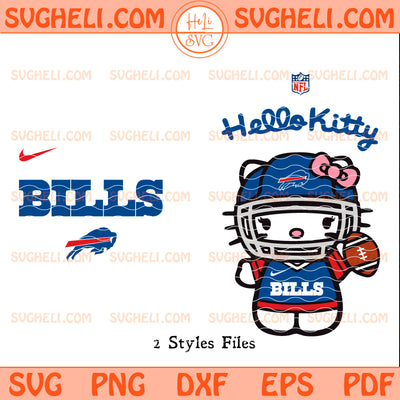 Hello Kitty Buffalo Bills NFL Svg Buffalo Bills NFL Svg