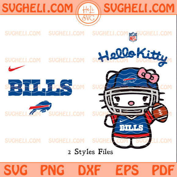 Hello Kitty Buffalo Bills NFL Svg Buffalo Bills NFL Svg