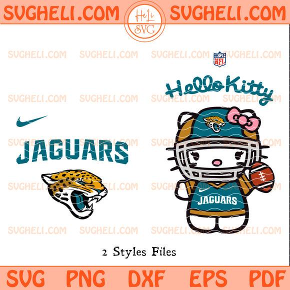 Hello Kitty Jacksonville Jaguars NFL Svg Jaguars NFL Svg