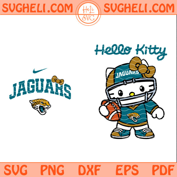 Hello Kitty Jacksonville Jaguars Svg Jacksonville Jaguars Svg