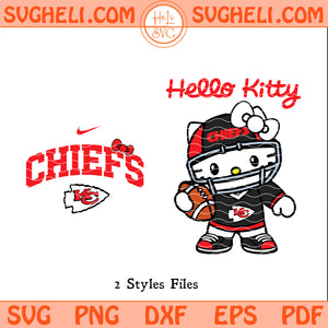 Hello Kitty Kansas City Chiefs Svg Kansas City Chiefs Svg