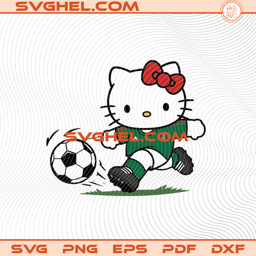 Hello Kitty Mexico Soccer World Cup Svg Mexico Soccer Svg