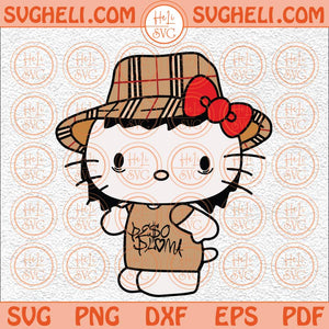 Hello Kitty Peso Pluma Svg Kawaii Kitty Peso Pluma Svg Peso Svg Png Dxf Eps