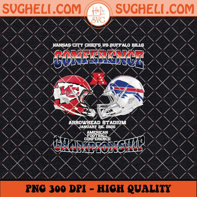 Helmet Kansas City vs Buffalo Super Bowl LIX Png Sublimation Files