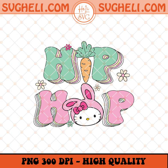 Hip Hop Hello Kitty Easter Png Hello Kitty Easter Png Sublimation Files