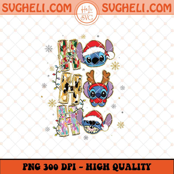 Ho Ho Ho Glitter Coquette Christmas Stitch Png Stitch Png Sublimation Files