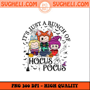 Hocus Pocus A Bunch Of Labubu Png Labubu Hocus Pocus Png