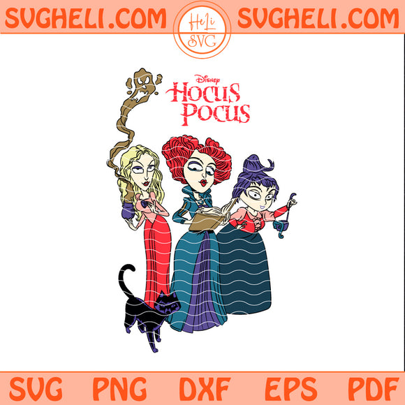Hocus Pocus And Book Svg Witch Halloween Svg